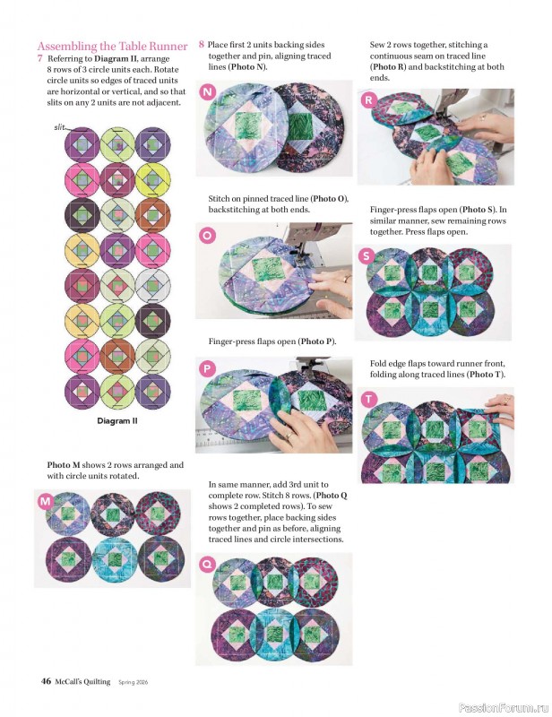 Коллекция проектов для рукодельниц в журнале «McCalls Quilting - Spring 2026»