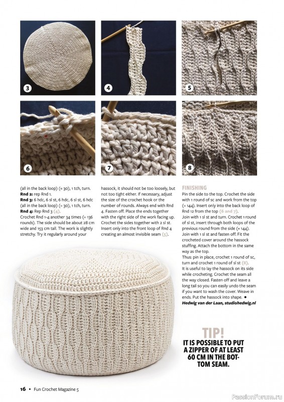 Вязаные модели крючком в журнале «Fun Crochet Magazine №5 2022»