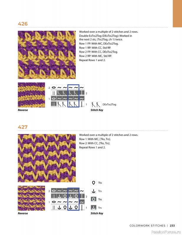 Вязаные проекты в книге « Tunisian Crochet». Продолжение 2