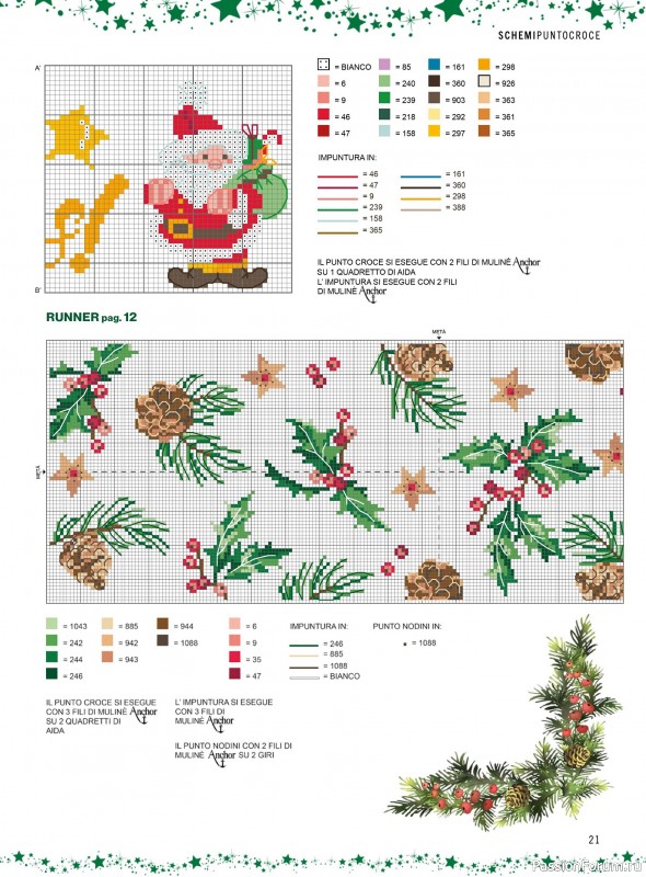 Коллекция проектов для рукодельниц в журнале «Mani di Fata - Speciale Natale №3 2025»