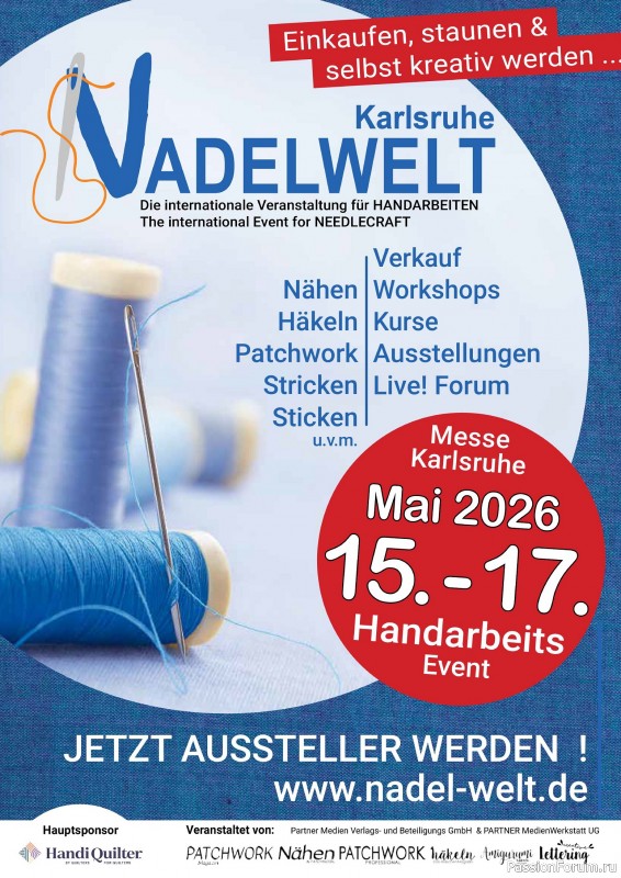 Коллекция проектов для рукодельниц в журнале «Taschen selber machen №47 2025»