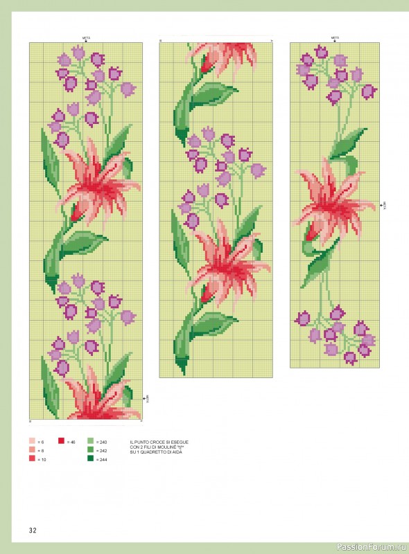 Коллекция вышивки в журнале &laquo;Mani di Fata - A Punto Croce - Marzo 2026&raquo;