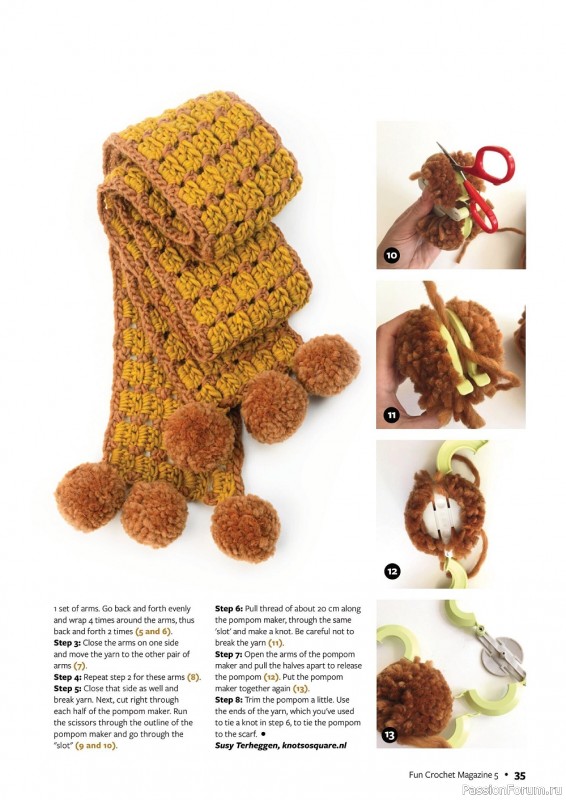 Вязаные модели крючком в журнале «Fun Crochet Magazine №5 2022»