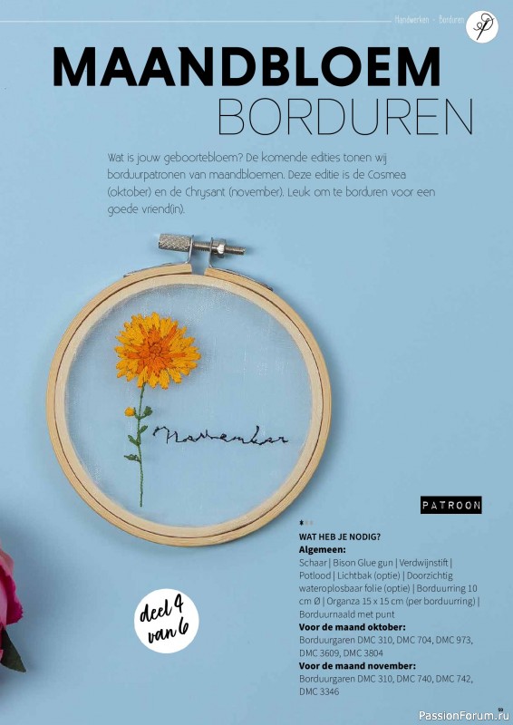 Коллекция проектов для рукодельниц в журнале «HobbyHandig №256 2025»