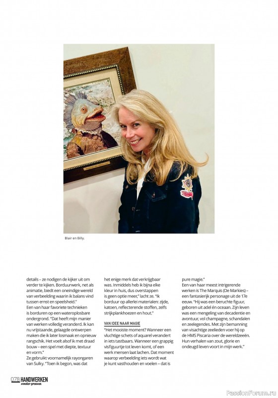 Коллекция проектов для рукодельниц в журнале «Handwerken Zonder Grenzen №252 2025»