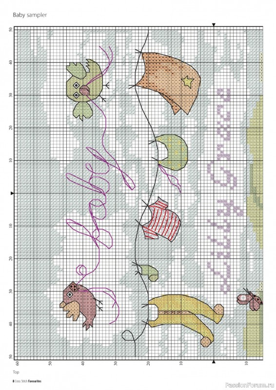 Коллекция вышивки в журнале «Cross Stitch Favourites №43 2025»