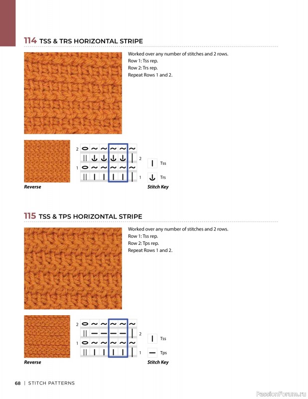 Вязаные проекты в книге « Tunisian Crochet»