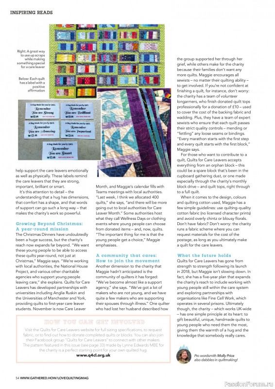 Коллекция проектов для рукодельниц в журнале «Love Patchwork & Quilting №157 2025»