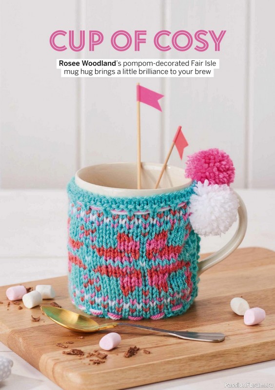 Вязаные проекты спицами в журнале «Simply Knitting №237 2023»