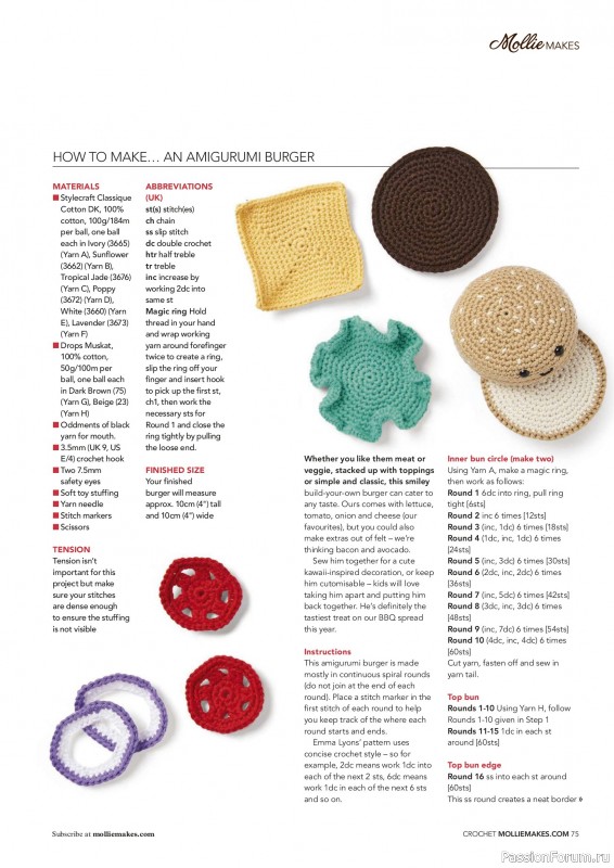 Вязаные проекты в журнале &laquo;Mollie Makes - Crochet 2026&raquo;