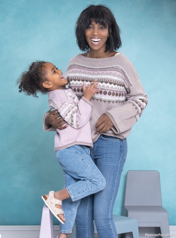 Вязаные проекты в журнале &laquo;Yarnmade №1 2018 Spring & Summer&raquo;. Продолжение