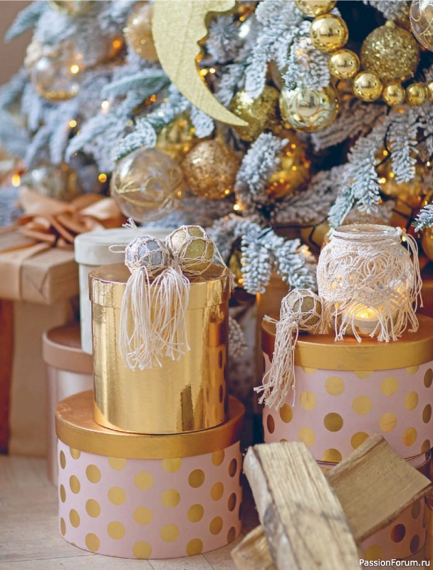 Коллекция проектов для рукодельниц в книге «Макраме на елку»