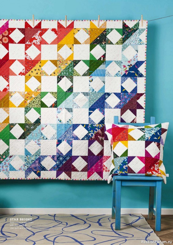 Коллекция проектов для рукодельниц в журнале «Love Patchwork & Quilting №146 2025»