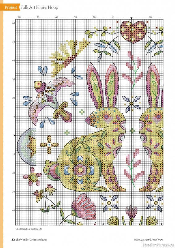 Коллекция вышивки в журнале «The World of Cross Stitching №367 2025»