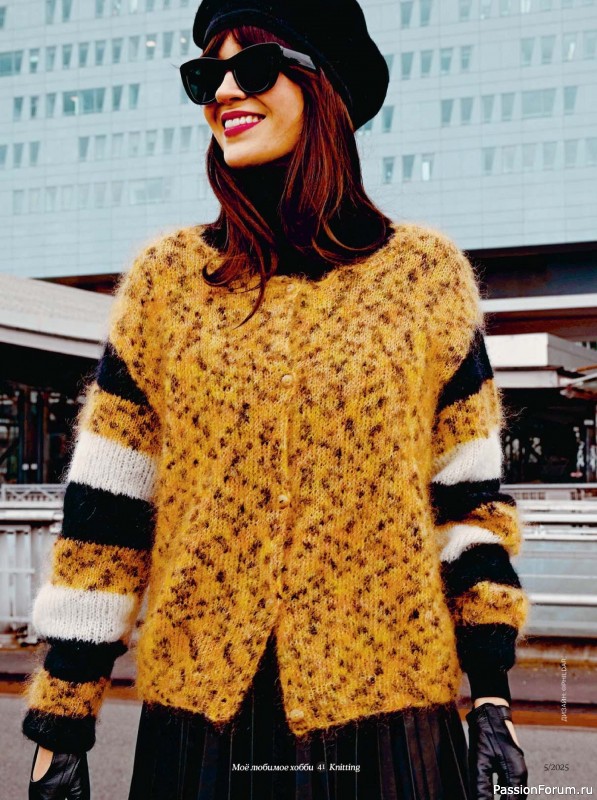 Вязаные модели в журнале «Knitting. Вязание №5 2025»