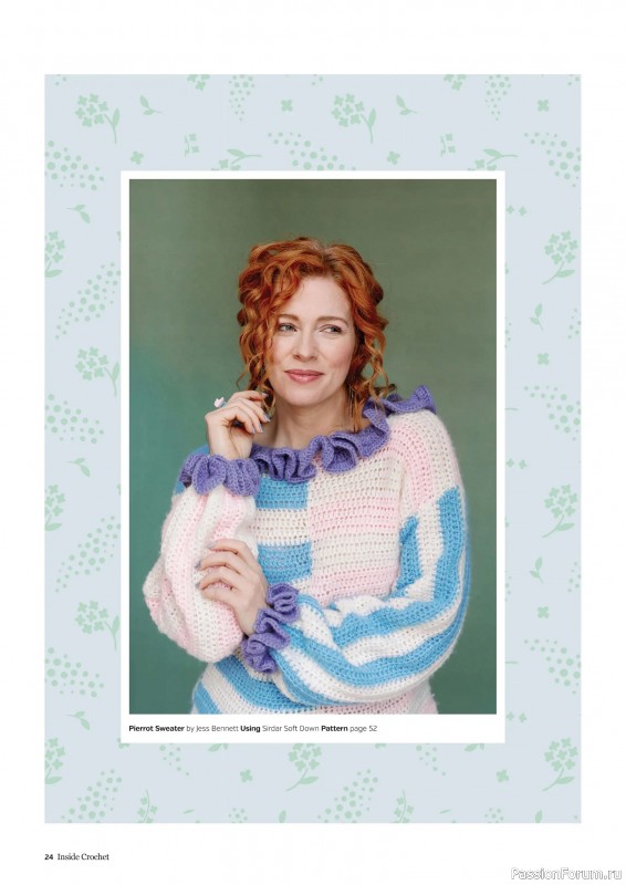 Вязаные проекты крючком в журнале &laquo;Inside Crochet №188 2026&raquo;