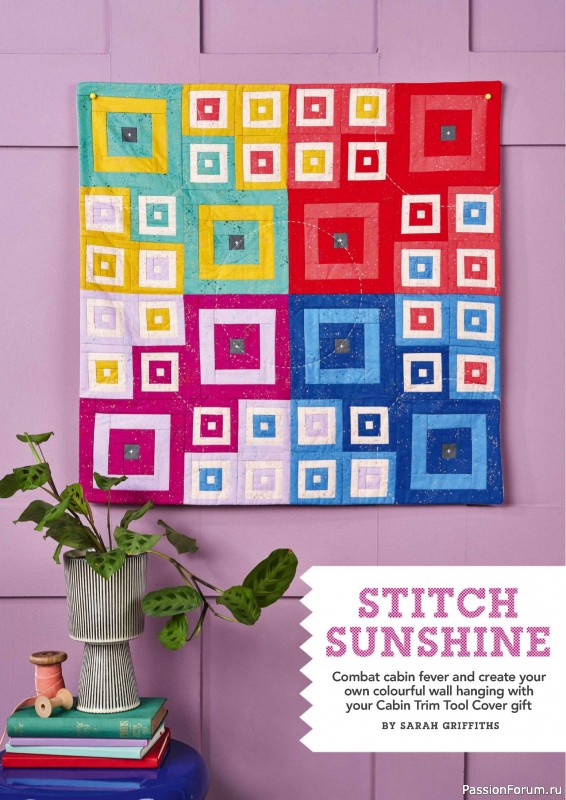 Коллекция проектов для рукодельниц в журнале «Love Patchwork & Quilting №146 2025»