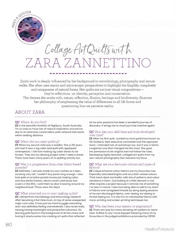 Коллекция проектов для рукодельниц в журнале &laquo;Quilters Companion №137 2026&raquo;