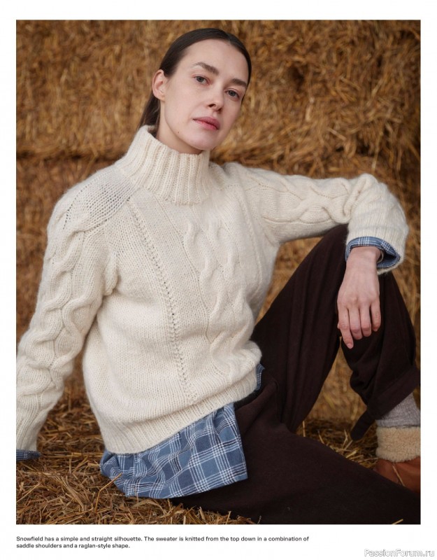 Вязаные модели в журнале «Laine Magazine №23 2025 Winter».