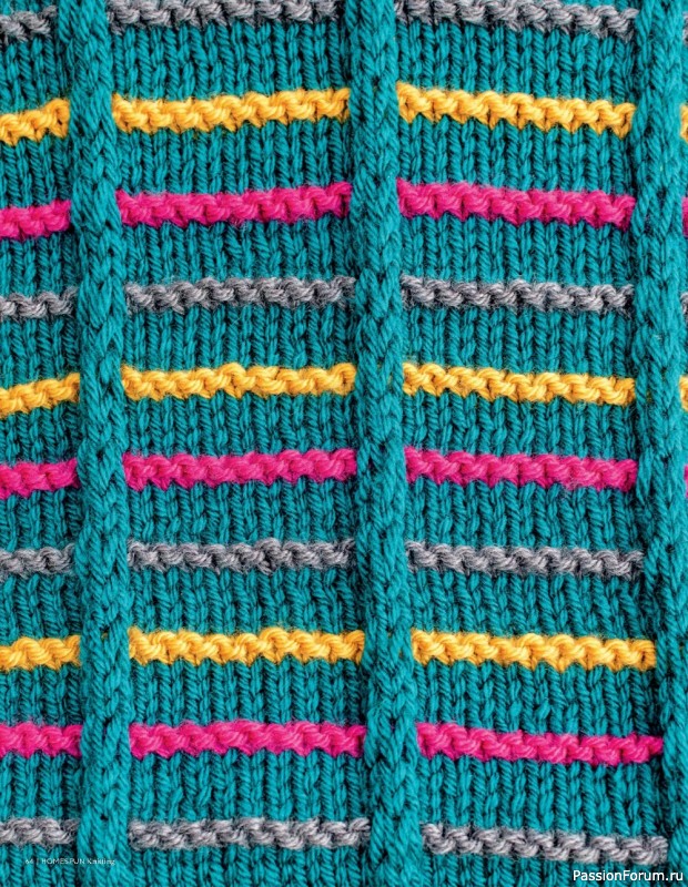 Вязаные проекты спицами в журнале «Homespun Knitting №3 2022»