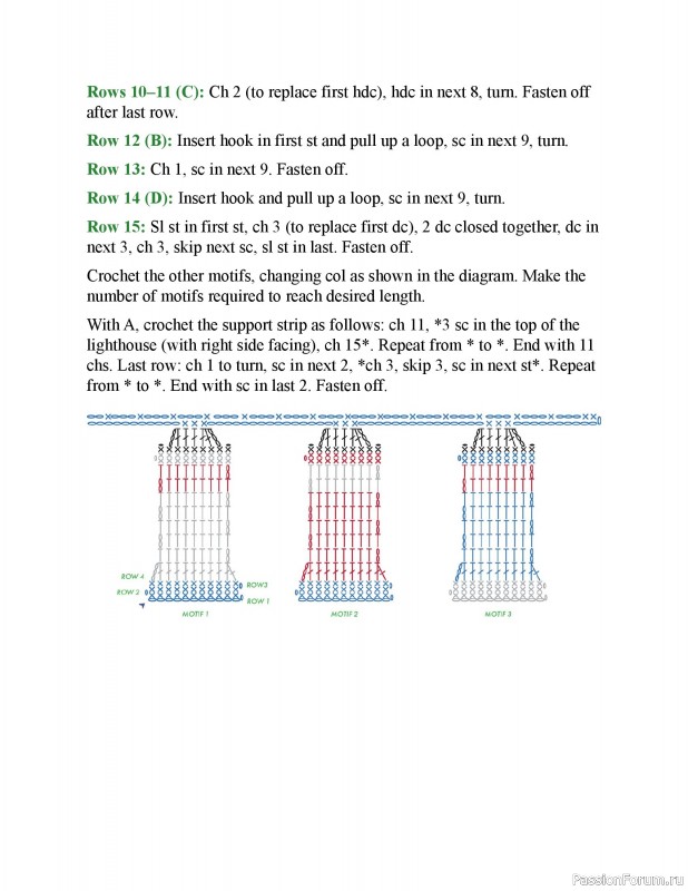 Вязаные проекты в книге &laquo;150 Crochet Borders&raquo;. Часть 1