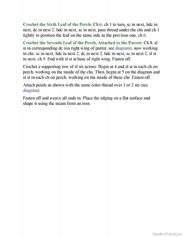 Вязаные проекты в книге &laquo;150 Crochet Borders&raquo;. Часть 3