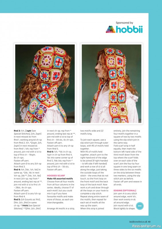 Вязаные проекты крючком в журнале &laquo;Inside Crochet №188 2026&raquo;