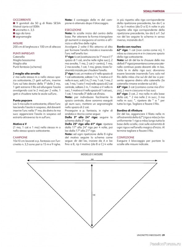Вязаные проекты в журнале &laquo;Uncinetto Indossato №15 2026&raquo;