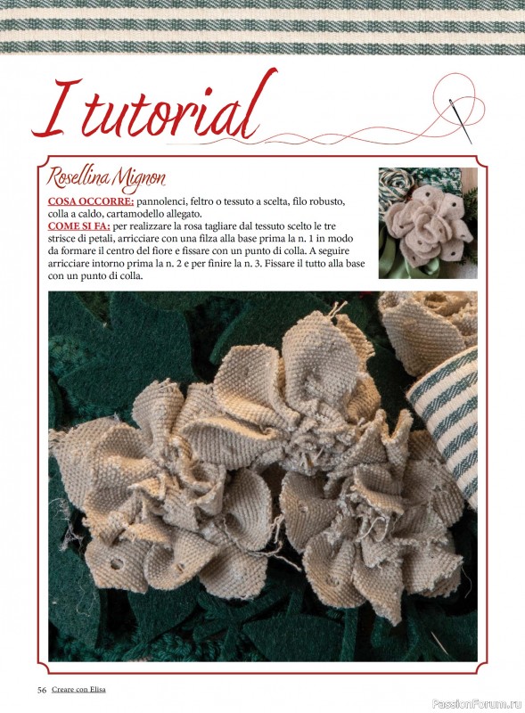Коллекция проектов для рукодельниц в журнале «Creare Con Elisa №11 2025»
