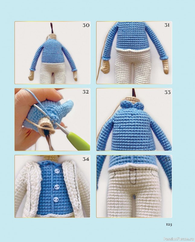 Вязаные проекты в книге &laquo;Киногуруми&raquo;.