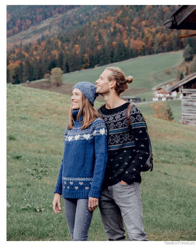 Вязаные проекты в книге «Top-Down Colorwork Knit Sweaters and Accessories». Продолжение
