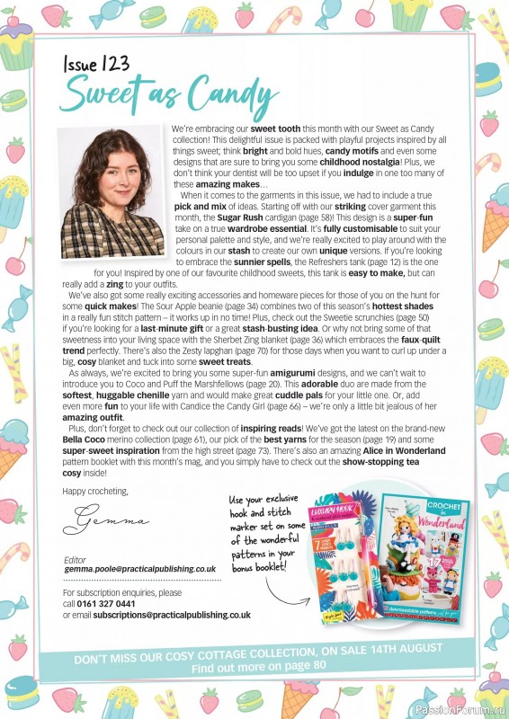 Вязаные проекты крючком в журнале «Crochet Now №123 2025»