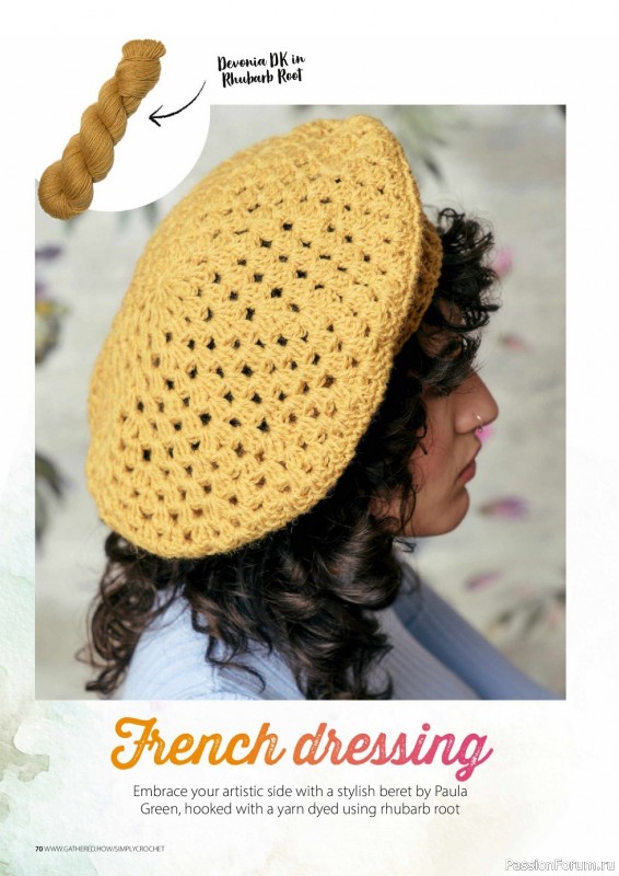 Вязаные проекты крючком в журнале «Simply Crochet №135 2023»