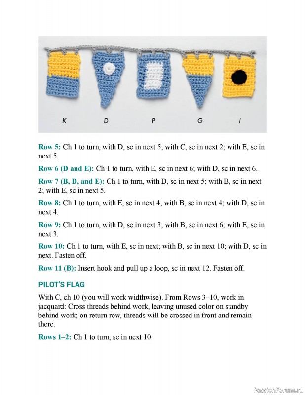 Вязаные проекты в книге &laquo;150 Crochet Borders&raquo;. Часть 3