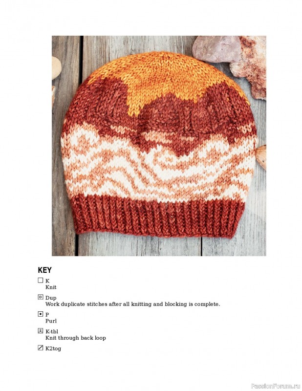 Вязаные проекты в книге «Knitting the U.S.A.». Часть 3