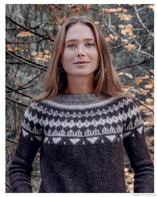 Вязаные проекты в книге «Top-Down Colorwork Knit Sweaters and Accessories»