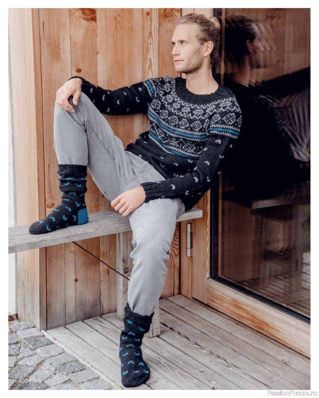 Вязаные проекты в книге «Top-Down Colorwork Knit Sweaters and Accessories». Продолжение