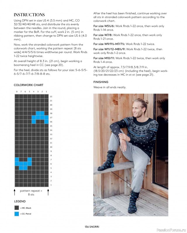 Вязаные проекты в книге «Top-Down Colorwork Knit Sweaters and Accessories». Продолжение