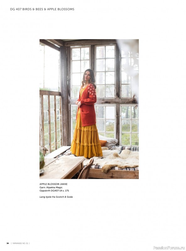 Вязаные проекты в журнале &laquo;Yarnmade №1 2020 Spring & Summer&raquo;