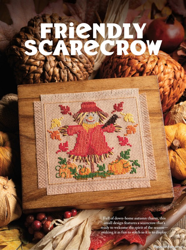 Коллекция вышивки в журнале &laquo;Just CrossStitch - Autumn 2026&raquo;