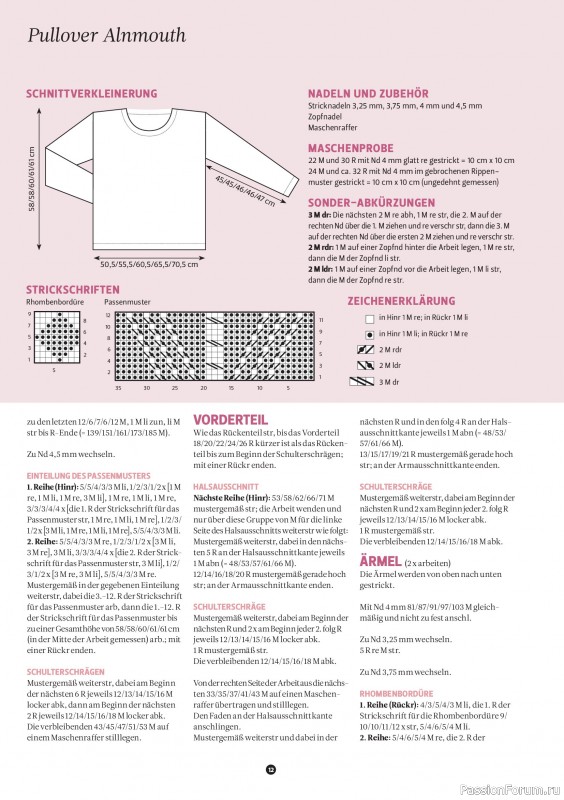 Вязаные проекты спицами в журнале «The Knitter №84 2026 Germany»