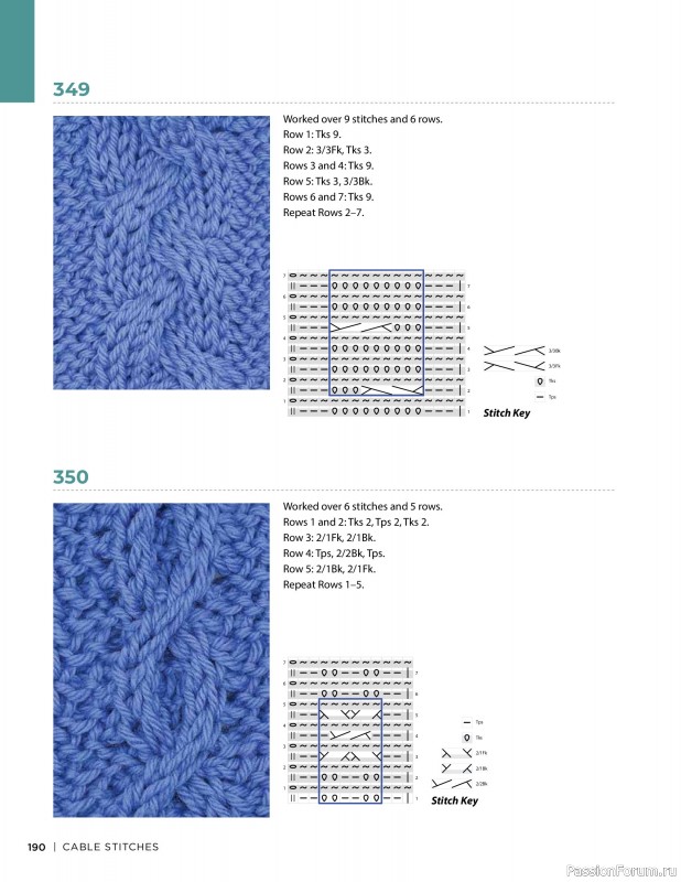 Вязаные проекты в книге « Tunisian Crochet». Продолжение 2