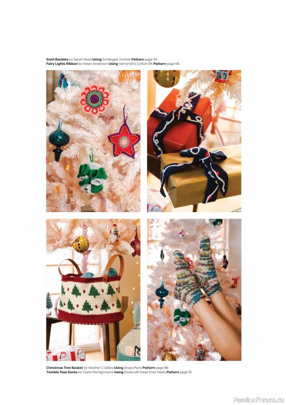 Вязаные проекты крючком в журнале «Inside Crochet №184 2025»