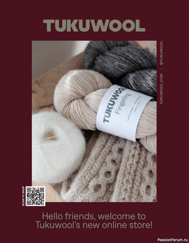 Вязаные модели в журнале «Laine Magazine №23 2025 Winter». Продолжение