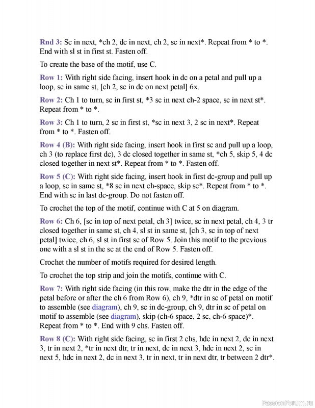 Вязаные проекты в книге &laquo;150 Crochet Borders&raquo;. Часть 3