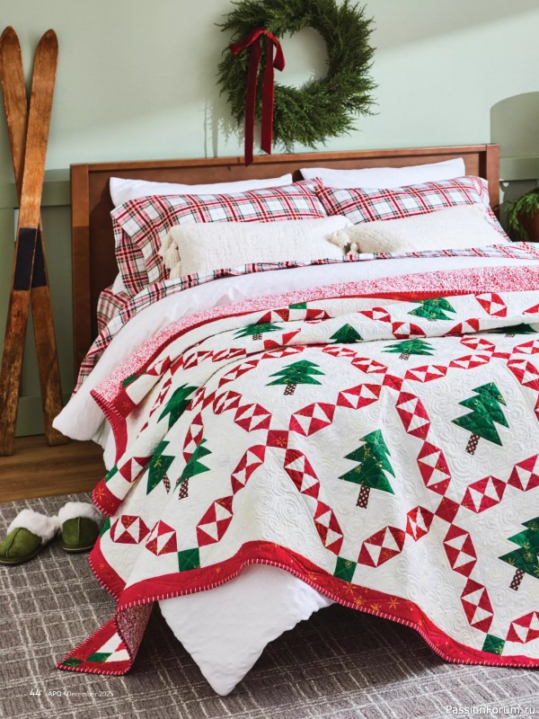 Коллекция проектов для рукодельниц в журнале «American Patchwork & Quilting №197 2025»