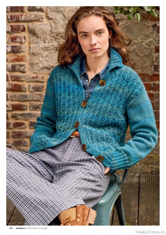 Вязаные модели в журнале &laquo;Verena Stricktrends №3 2026&raquo;