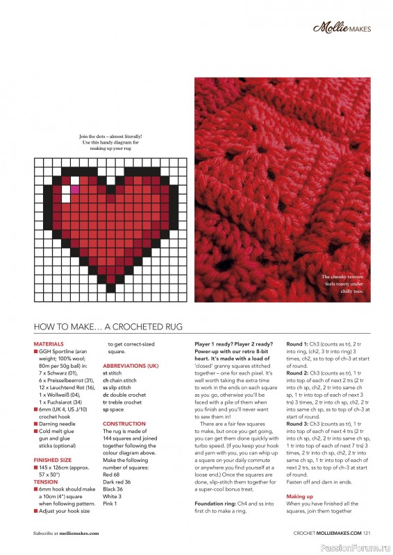 Вязаные проекты в журнале &laquo;Mollie Makes - Crochet 2026&raquo;