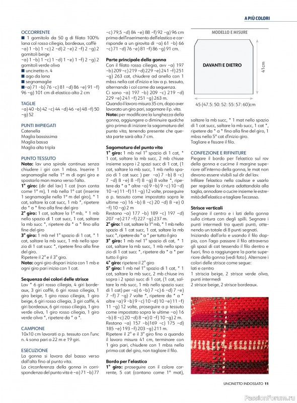Вязаные проекты в журнале «Uncinetto Indossato №14 2025»