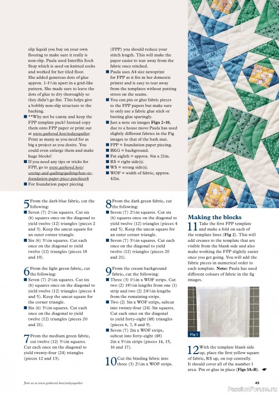Коллекция проектов для рукодельниц в журнале &laquo;Todays Quilter №141 2026&raquo;